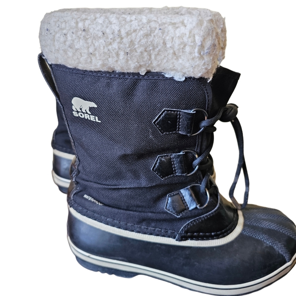Sorel kids Snow Boot black size‎ 6